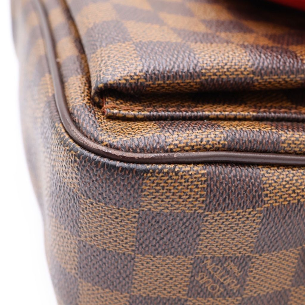 Louis Vuitton Damier Ravello GM Shoulder Bag Brown Leather — view 6