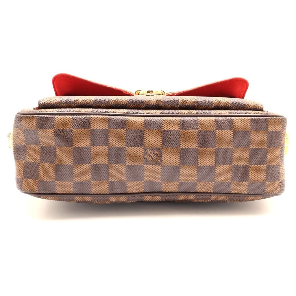 Louis Vuitton Damier Ravello GM Shoulder Bag Brown Leather — view 4