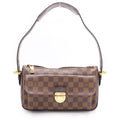 Louis Vuitton Damier Ravello GM Shoulder Bag Brown Leather