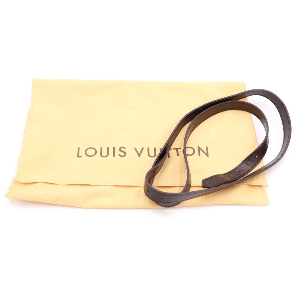 Louis Vuitton Damier Ravello GM Shoulder Bag Brown Leather — view 7