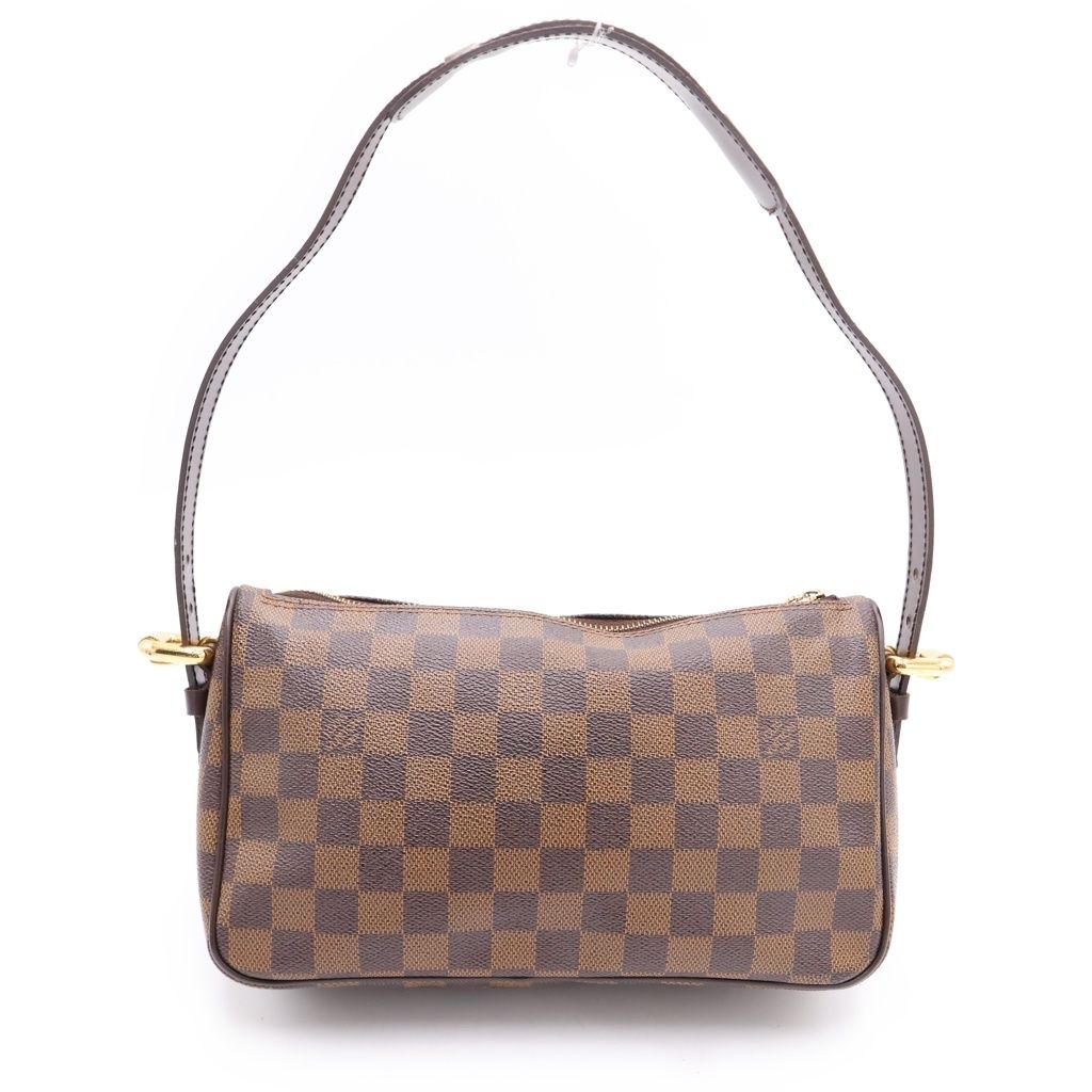 Louis Vuitton Damier Ravello GM Shoulder Bag Brown Leather — view 2