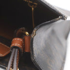 Celine Vertical Cover Small 2-Way Tote Shoulder Bag Brown Leather Gold — view 7