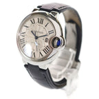 Cartier Ballon Blue Silver Dial Leather Automatic Winding Watch — view 4