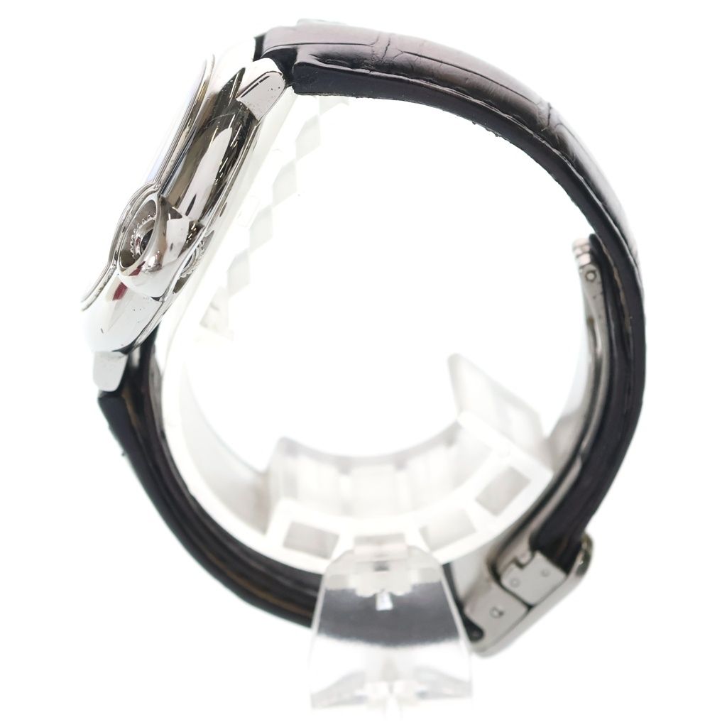 Cartier Ballon Blue Silver Dial Leather Automatic Winding Watch — view 3
