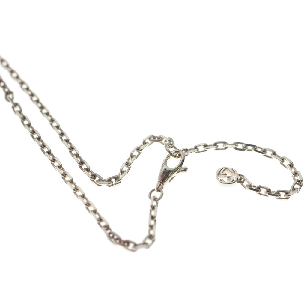 Gucci Diagonal Interlocking Necklace Three Piece Charm — view 4