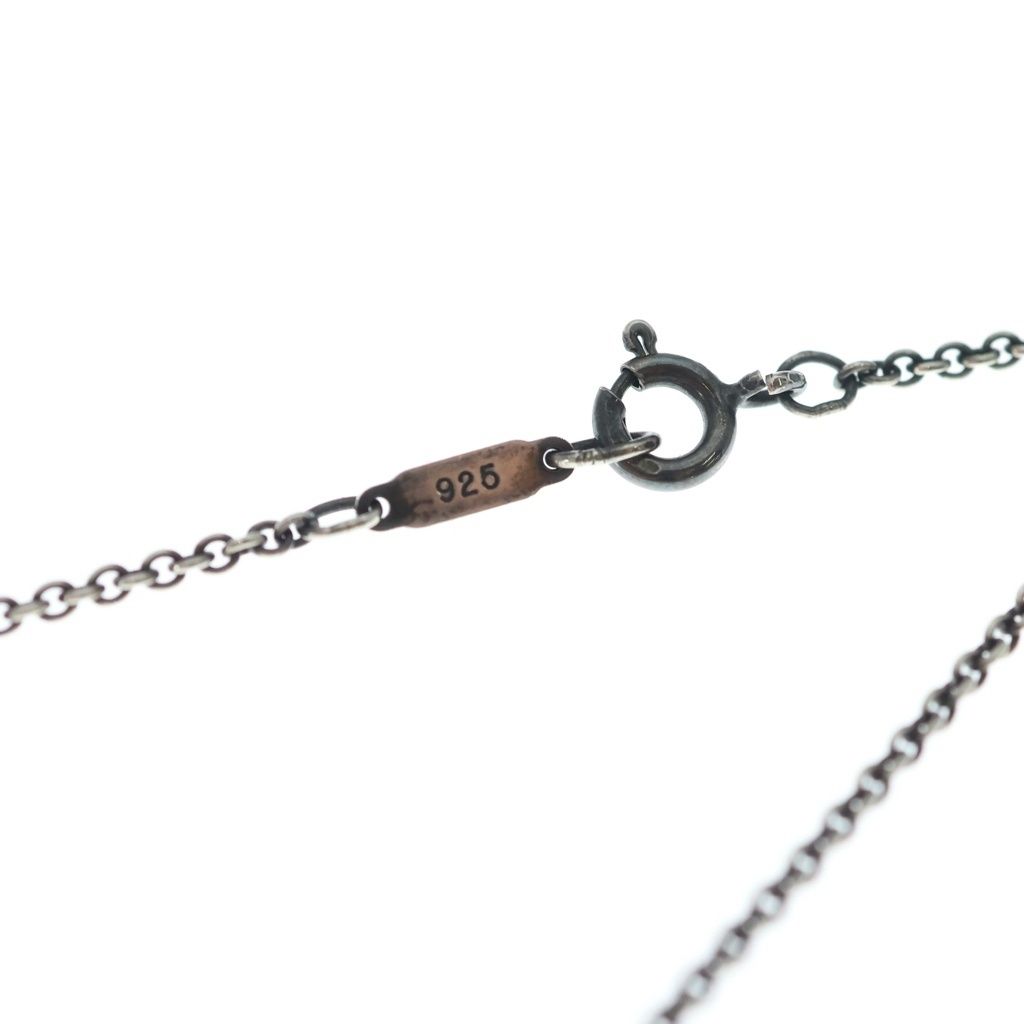 Tiffany & Co Heart and Ribbon Chain Necklace Silver — view 4