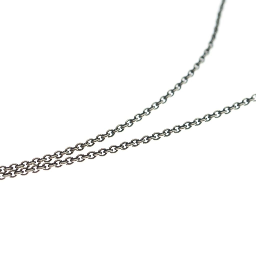 Tiffany & Co Heart and Ribbon Chain Necklace Silver — view 6