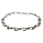 Tiffany & Co T Narrow Chain Bracelet Silver — view 4