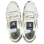 Louis Vuitton Yayoi Kusama LV Trainer Line Sneakers Black White — view 4