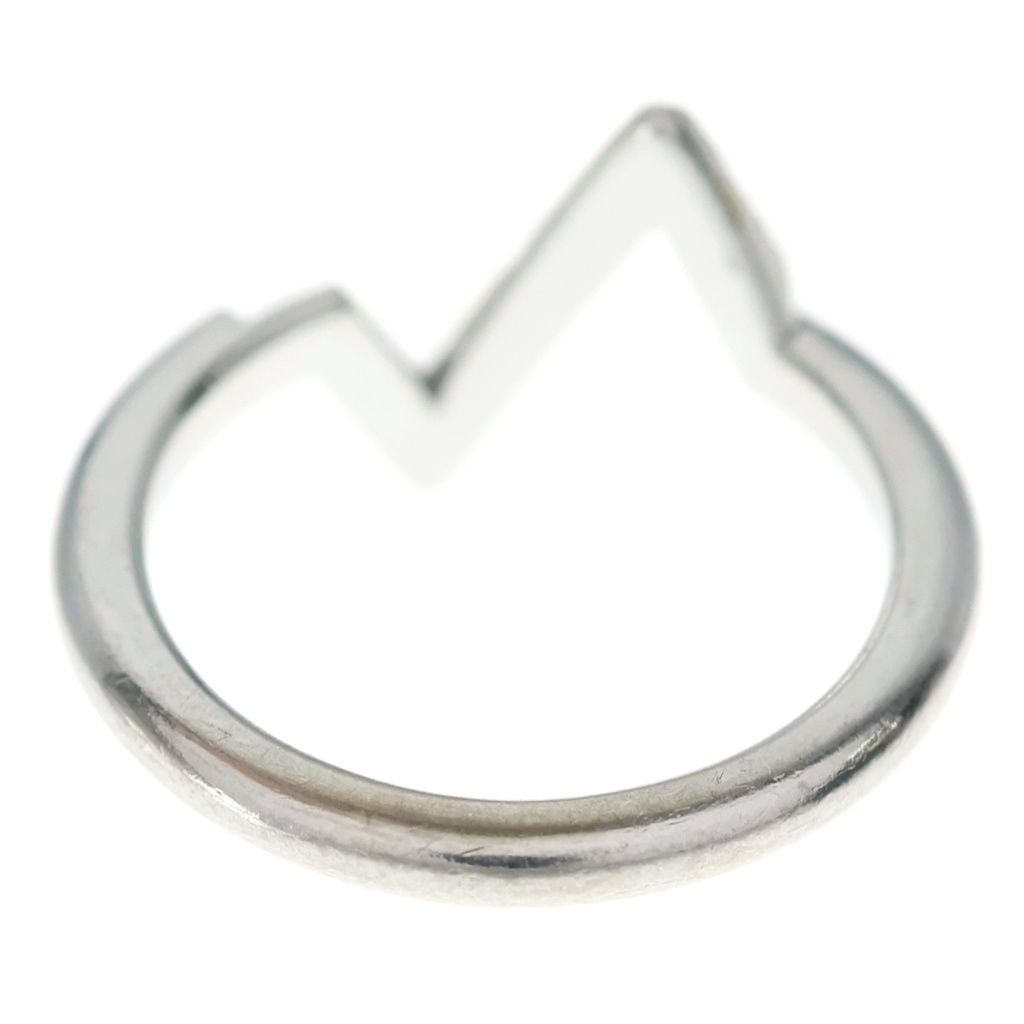 Louis Vuitton 18k White Gold LV Vault Upside Down Diamond Ring — view 2