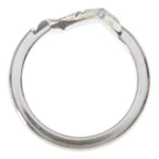 Louis Vuitton 18k White Gold LV Vault Upside Down Diamond Ring — view 6
