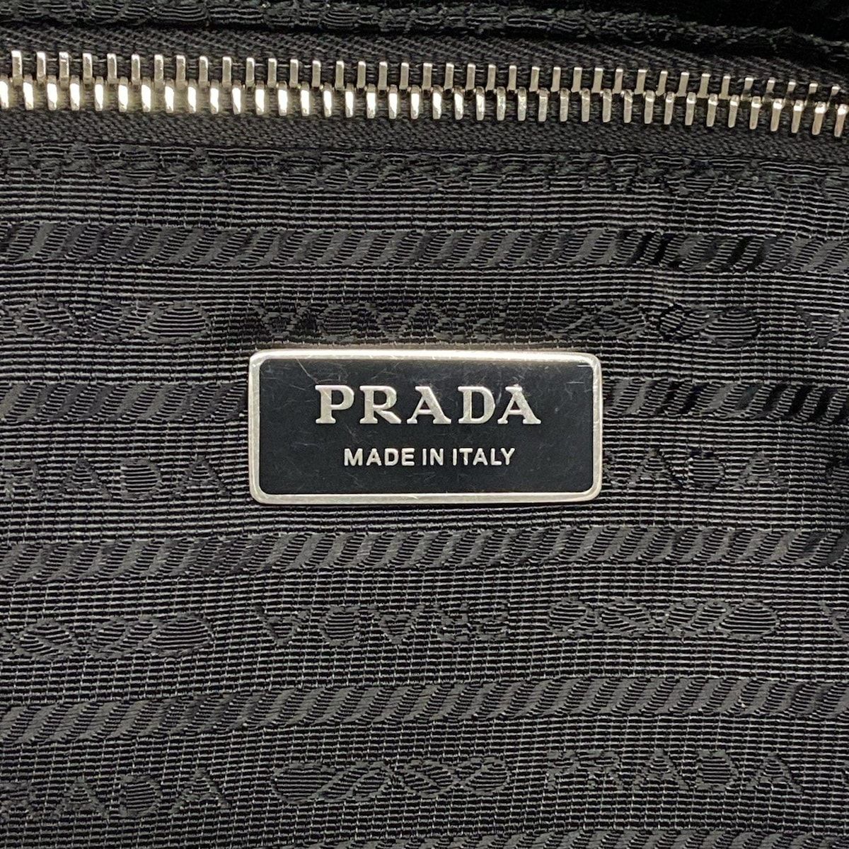 Prada Tote Terri White Black — view 9