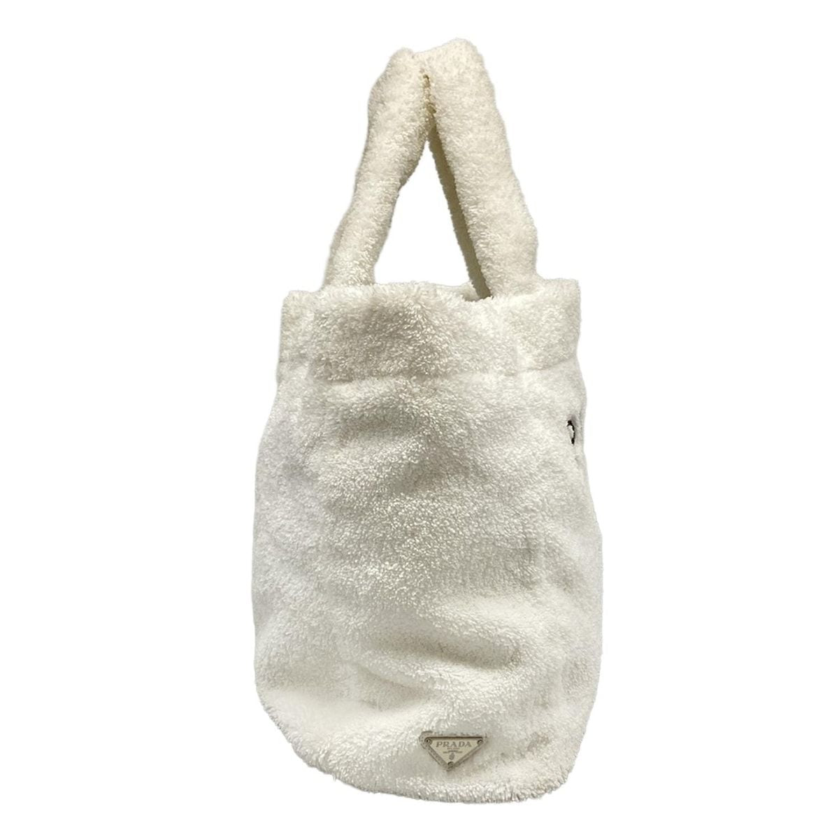 Prada Tote Terri White Black — view 2
