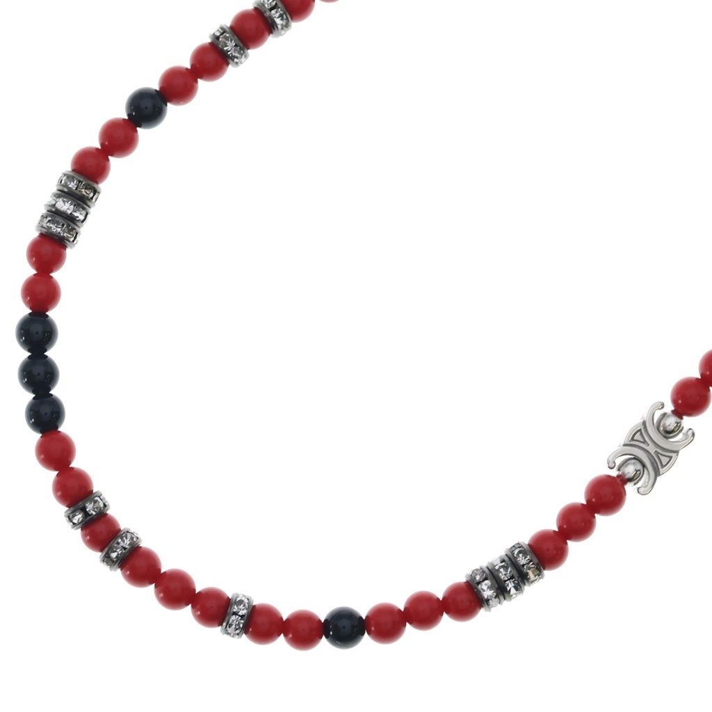 Celine San Onofre Trinoff Beads Necklace