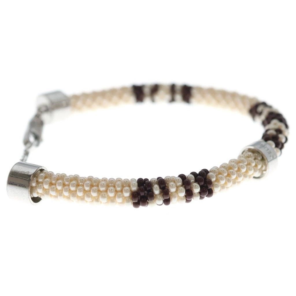 Celine Logo Bracelet Beige — view 3