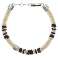 Celine Logo Bracelet Beige