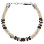 Celine Logo Bracelet Beige