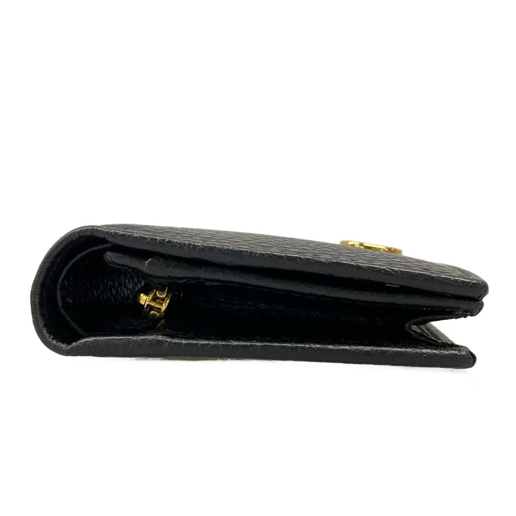 Gucci Bifold Wallet Petit Marmont Black Leather — view 9