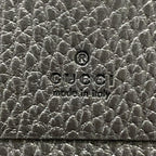 Gucci Bifold Wallet Petit Marmont Black Leather — view 5