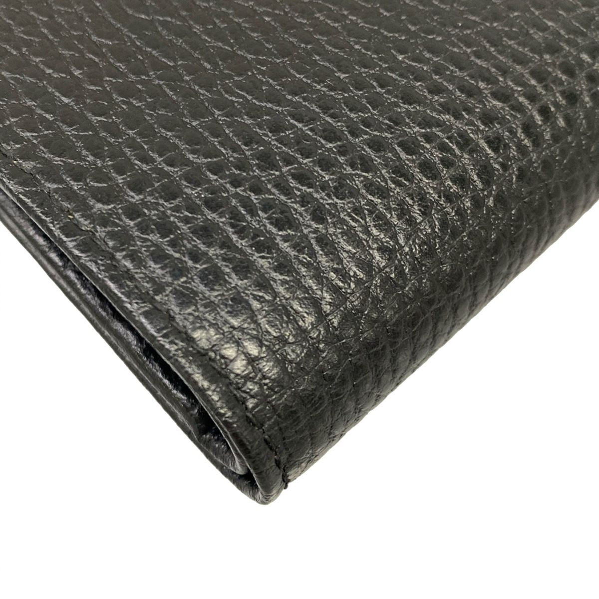 Gucci Bifold Wallet Petit Marmont Black Leather — view 7