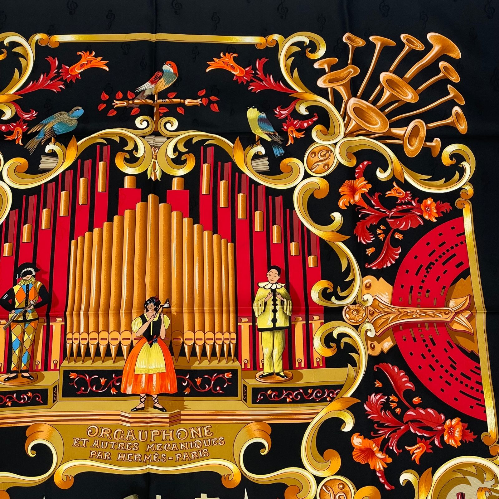 Hermes Carre 90 Orgauphone Et Autres Mecaniques Pipe Organ and Clockwork — view 3