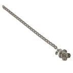 Tiffany & Co Twisted Rope Flower Charm Bracelet Silver Dogwood — view 7
