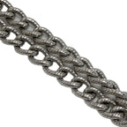 Tiffany & Co Twisted Rope Flower Charm Bracelet Silver Dogwood — view 6