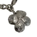 Tiffany & Co Twisted Rope Flower Charm Bracelet Silver Dogwood — view 3