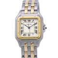Cartier Panthere 2 Row Watch Ivory Dial Quartz