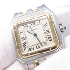 Cartier Panthere 2 Row Watch Ivory Dial Quartz — view 4