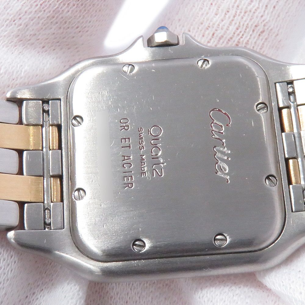 Cartier Panthere 2 Row Watch Ivory Dial Quartz — view 8