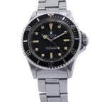 Rolex Submarine Nanon Date Watch Black Dial