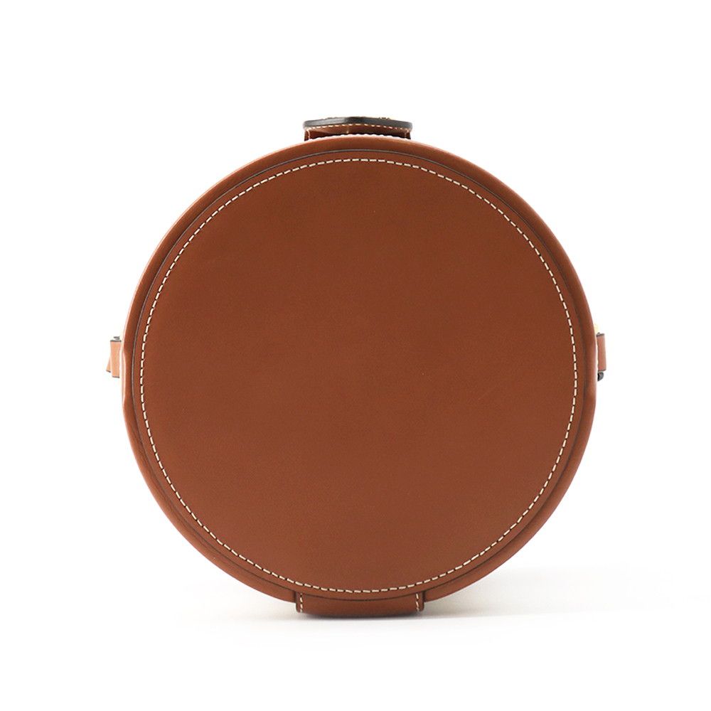 Celine Shoulder Bag Triomphe Tumble Leather White — view 3