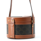 Celine Shoulder Bag Triomphe Tumble Leather — view 2