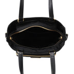 Prada Handbag Triangle Logo Saffiano 2-Way Shoulder Black — view 6