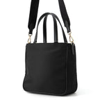 Prada Handbag Triangle Logo Saffiano 2-Way Shoulder Black — view 2