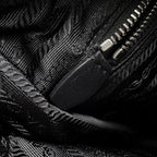 Prada Shoulder Bag Padded Nylon Quilted Black — view 9