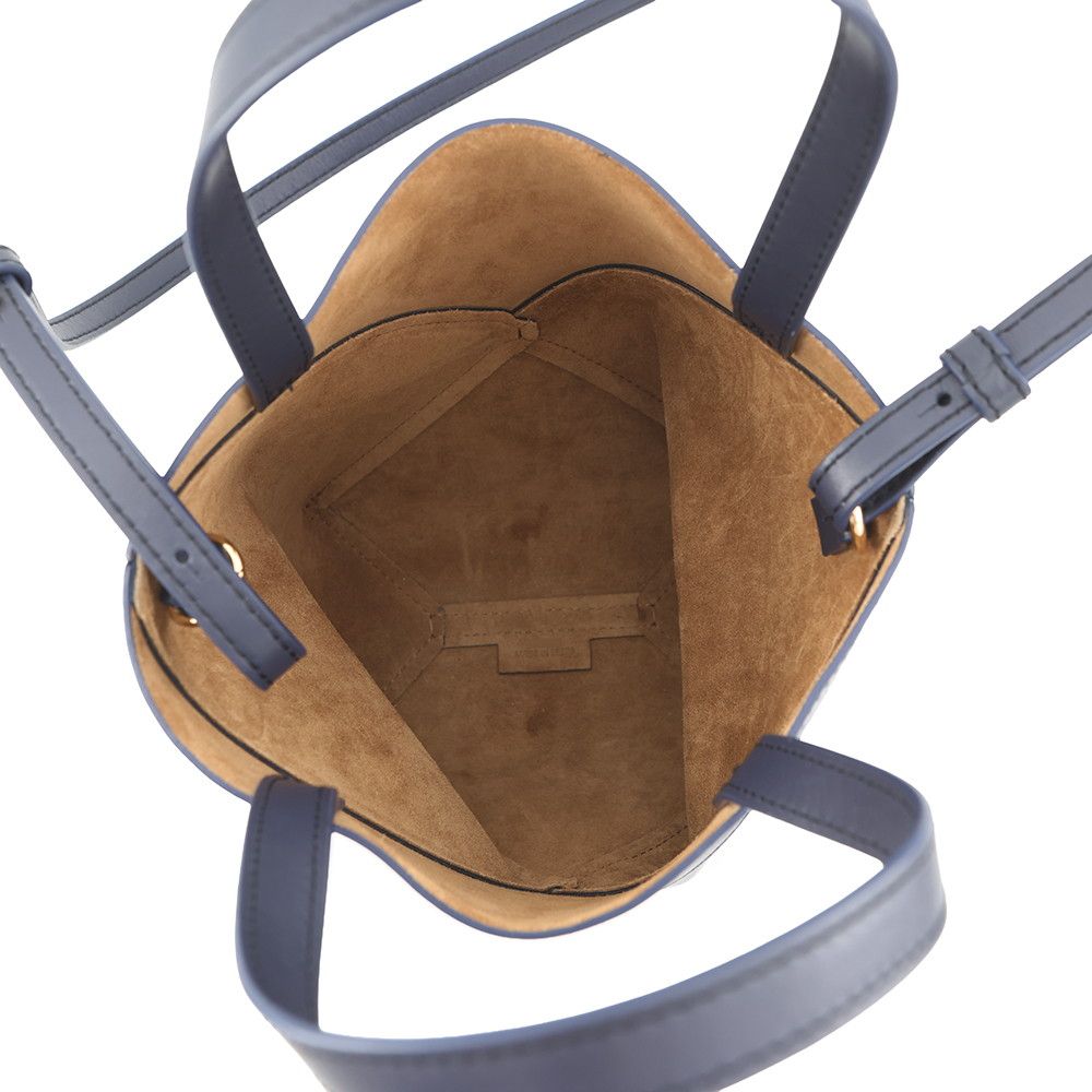 Loewe Tote Puzzle Fold Mini Shiny Calf Leather 2-Way — view 6
