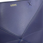 Loewe Tote Puzzle Fold Mini Shiny Calf Leather 2-Way — view 7