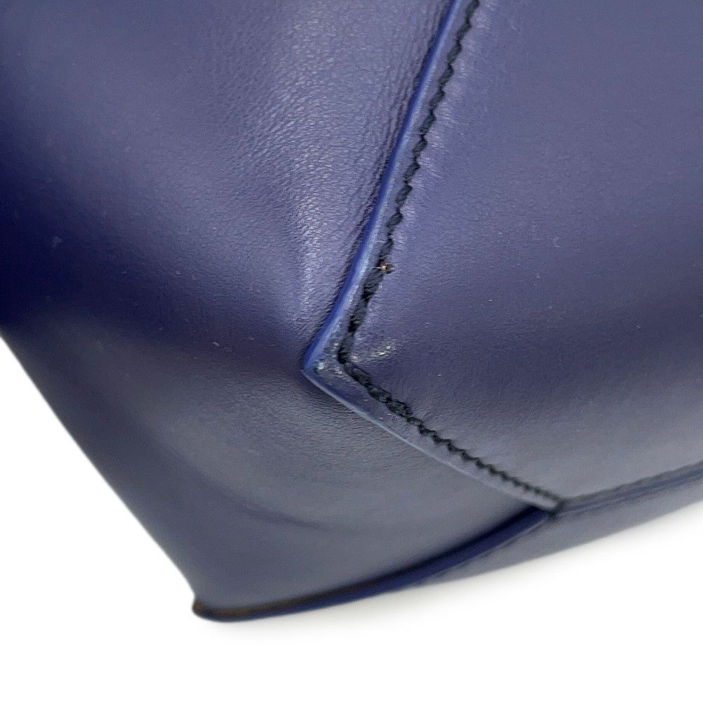 Loewe Tote Puzzle Fold Mini Shiny Calf Leather 2-Way — view 9