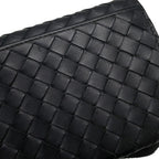 Bottega Veneta Wallet Intrecciato Leather Black — view 9