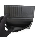 Bottega Veneta Wallet Intrecciato Leather Black — view 5