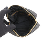 Prada Pouch Triangle Logo Denim Case — view 4