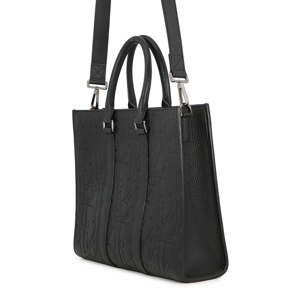 Dior Tote East West Calf Leather Black 2-Way — view 2
