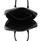 Prada Briefcase Saffiano Triangle Logo 2-Way Shoulder Black — view 6