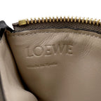 Loewe Coin Case Card Holder Soft Gray Calf Leather — view 7