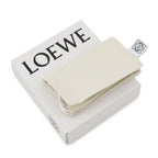 Loewe Coin Case Card Holder Soft Gray Calf Leather — view 8