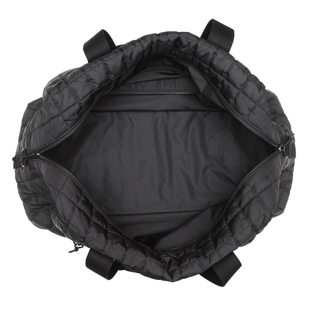 Saint Laurent Boston Bag Nux Duffle Quilted Nylon Paris 2-Way Black — view 6