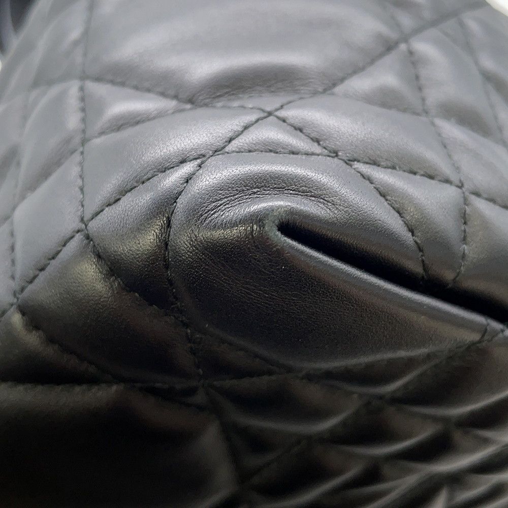 Dior Handbag Macro Cannage Toujour Leather Black — view 8