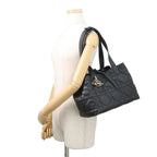 Dior Handbag Macro Cannage Toujour Leather Black — view 5